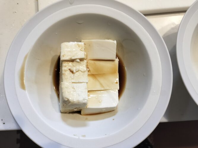 大地を守る会・神泉豆腐食べ比べ